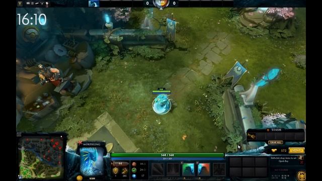 Underwater - Dota 2 HUD (In-Game Preview 16:9, 16:10, 4:3) смотреть онлайн