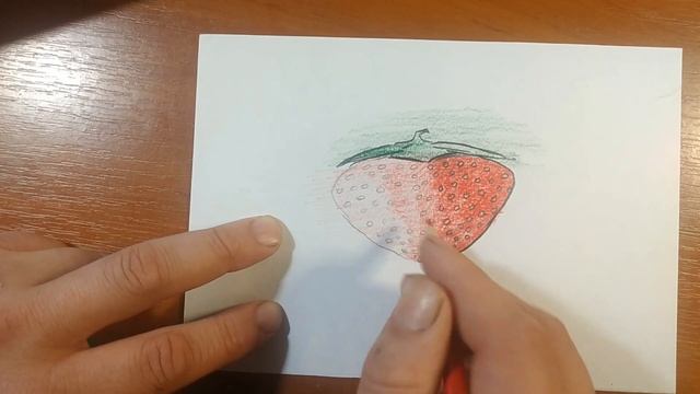 Рисуем Стикер клубничка Быстро и Легко (Карандашами)/ How to Draw Strawberry Sticker Quick and Eas смотреть онлайн