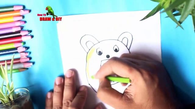 Funny Drawing Trick for Kids ✅ Folded Paper Drawing Tutorial смотреть онлайн