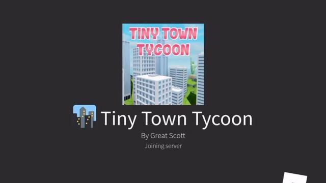 Trying a new tycoon! tiny town tycoon (Roblox) смотреть онлайн