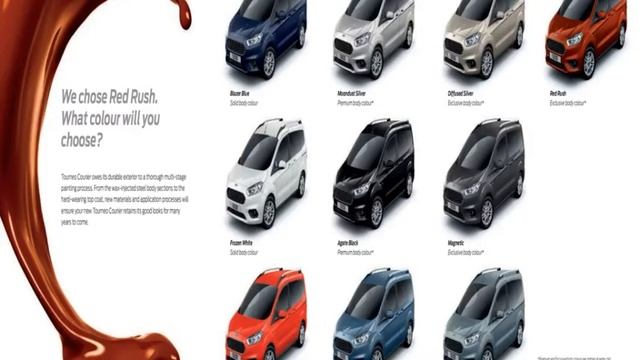 Ford tourneo courier sales brochure 2020 смотреть онлайн