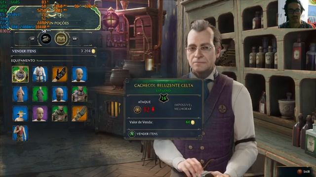 XEON E5 2650 v4 + Gtx 1660Super teste em Hogwartd Legacy смотреть онлайн
