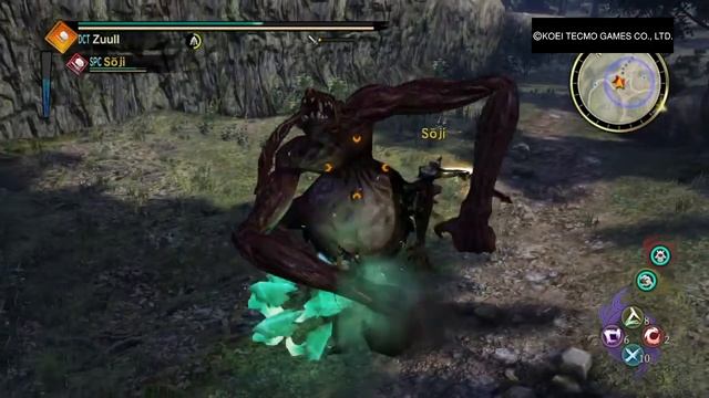 Toukiden 2 Free Alliances Version fighting medium Oni смотреть онлайн