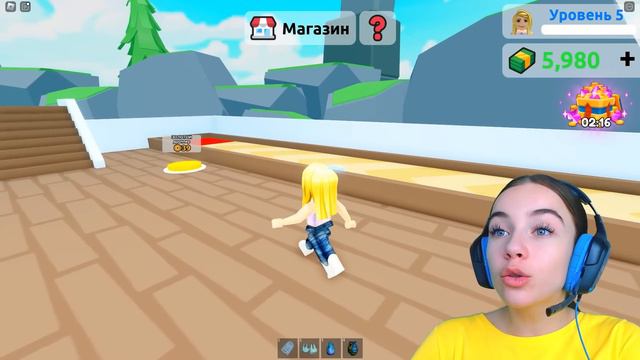 СДЕЛАЛА ПРИНЦЕССУ и ПОСТРОИЛА ЗАМОК в ROBLOX!