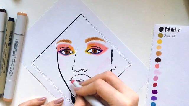 FASHION SKETCH ? SPEEDPAINT МАРКЕРАМИ?ГОАР АВЕТИСЯН? СКЕТЧИНГ смотреть онлайн