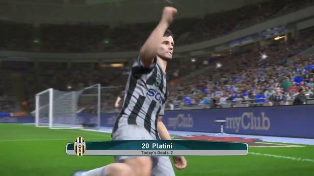 Pro Evolution Soccer Platini freekick смотреть онлайн