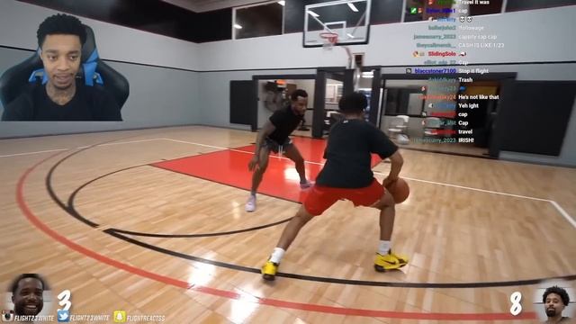 FlightReacts To CashNasty 1v1 Basketball Against Marcelas Howard... (HE TRIED HIDING THIS!) смотреть онлайн