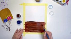 Пасхальная поделка "Кулич и верба"