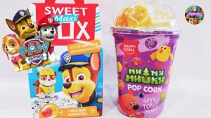 Щенячий патруль Sweet Box Maxi, Ми-ми-мишки Pop Corn