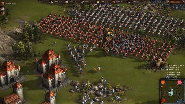COSSACKS 3 #2 - Hơn 20k quân, lag cả máy tui rồi ! [Co-op Online 3 vs 2 (Impossible)] смотреть онлайн