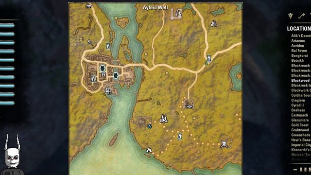 Blackwood Treasure Map 1 Elder Scrolls Online ESO смотреть онлайн