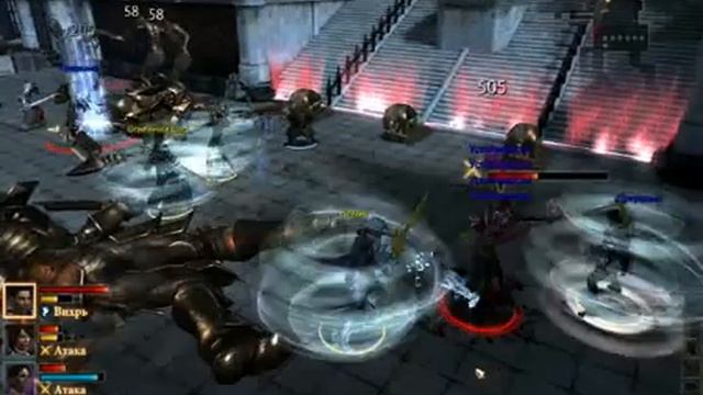 Dragon Age 2 Битва с Мерредит (Воин). смотреть онлайн