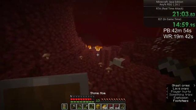 1.16.1 Any% RSG Speedrun in 35:43 POGGG смотреть онлайн