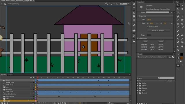 Adobe Animate: Lab 26 - Scaling Content смотреть онлайн