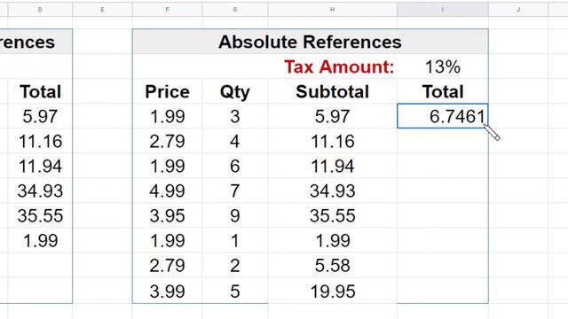 Spreadsheets: Reference Types смотреть онлайн