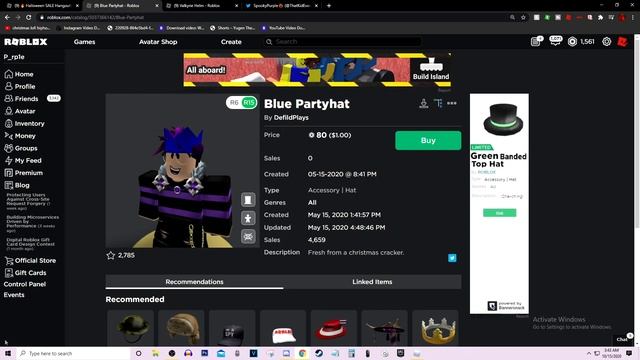 How to make a FAKE Valkyrie Helm for CHEAP! [ROBLOX] смотреть онлайн