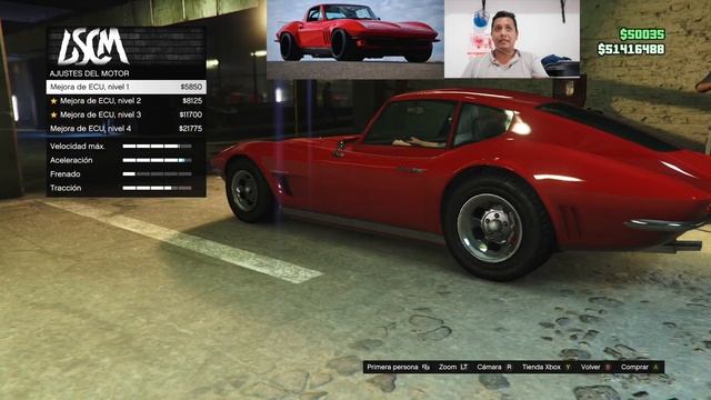 Chevrolet Corvette C2 Stingray 1966 de Letty Auto de Rapido y furioso 8 GTA V online смотреть онлайн