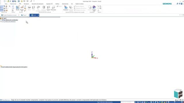 Introducción a la interfaz de Solid Edge смотреть онлайн
