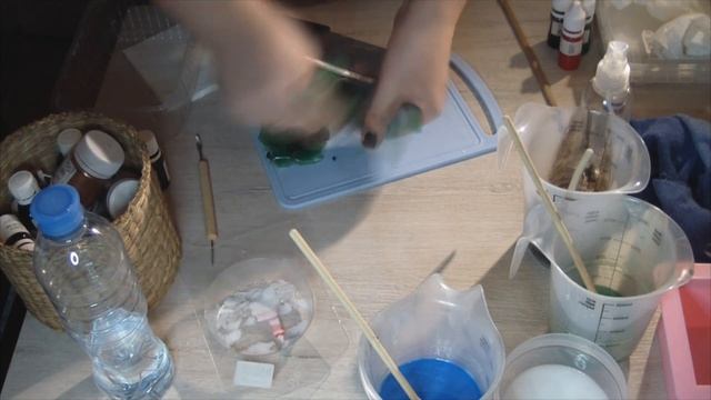 Мыло ручной работы. Маяк. Малахит.