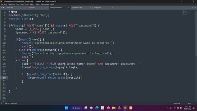 PHP & MySQL Simple Login & Logout form with Validation | Signup Tamil Series 4 смотреть онлайн