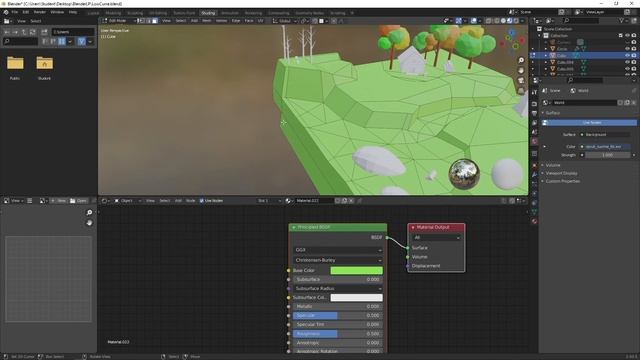 Blender для новичков. Урок 7. Материалы смотреть онлайн