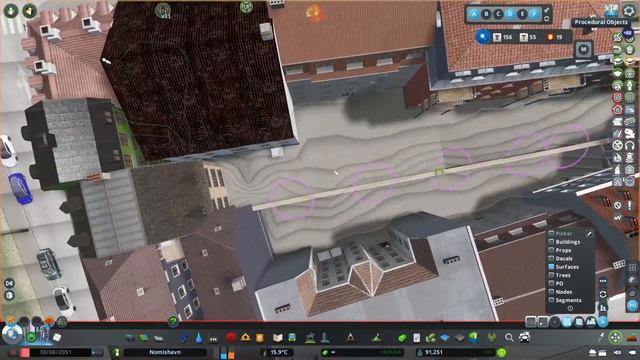Bus Station underneath a Market Hall in Cities Skylines 1 - Nomishavn 23 смотреть онлайн