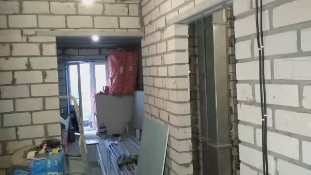 Ремонт, отделка бюджетной студии в Кирове, Вятке часть 1. 17 сентября 2019 г.