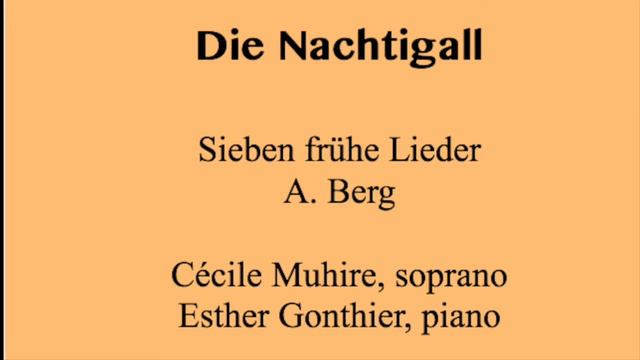 Die Nachtigall (Berg) смотреть онлайн