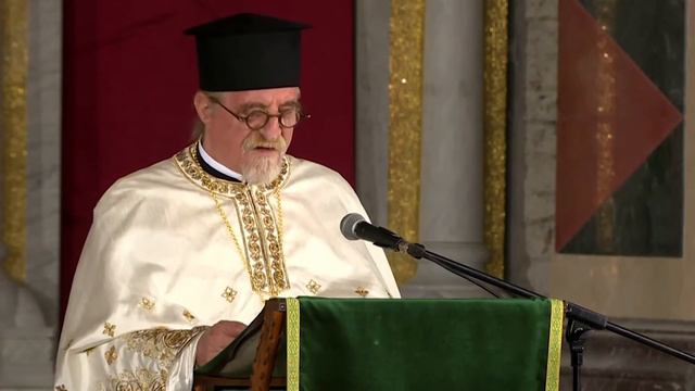 Staresina Saborne crkve u Beogradu protojerej stavrofor Petr Lukic, o patrijarhu Irineju 1 смотреть онлайн