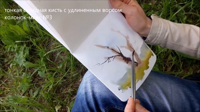 Набор для пленэров Roubloff. Компактный флейц и складные кисти смотреть онлайн