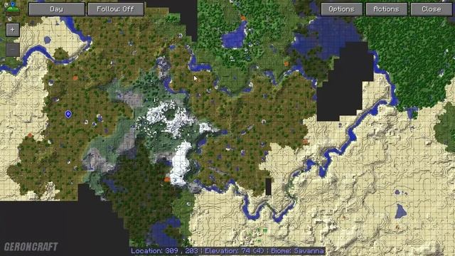 Мод на мини-карту (Journey Map) №57 - Моды на Minecraft смотреть онлайн