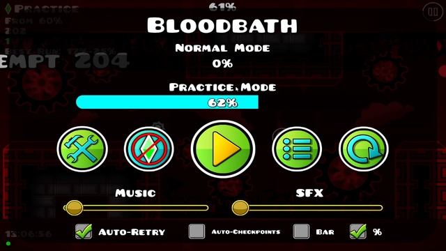 How To Beat Bloodbath! Tips & Tricks! | Geometry Dash! смотреть онлайн