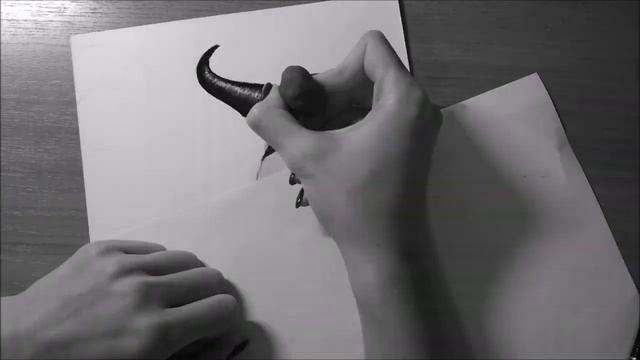 Малефисента | Maleficent | Анджелина Джоли | Angelina Jolie |Портрет углём | Fox Art смотреть онлайн