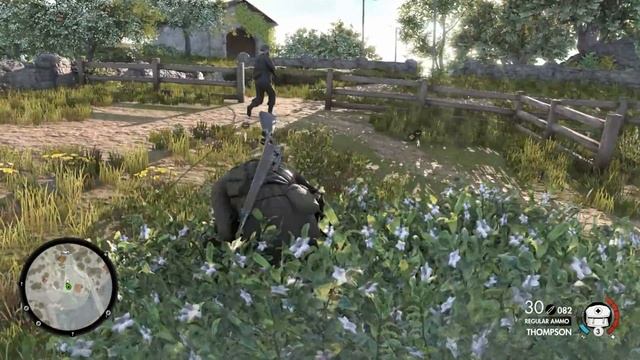 Sniper Elite 4 Gameplay Walkthrough Part 1 - Camping Cheese! PS4 Pro смотреть онлайн
