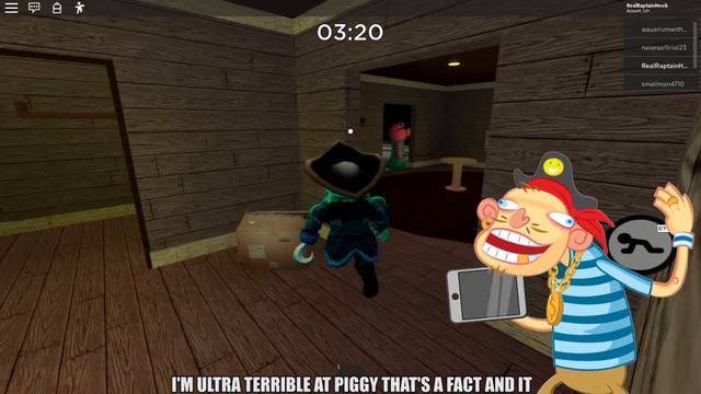 Bad At Piggy ? Raptain Hook (ROBLOX PIGGY Music Video) смотреть онлайн