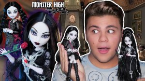 ОНИ ДРУГИЕ...Семейка Аддамс Уэнсдей и её мать Мортиша Monster High Skullector Addams Family Doll