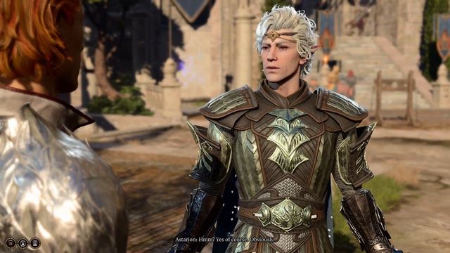 Baldurs Gate 3: Astarion ''Hm? Yes of course, obviously'' смотреть онлайн