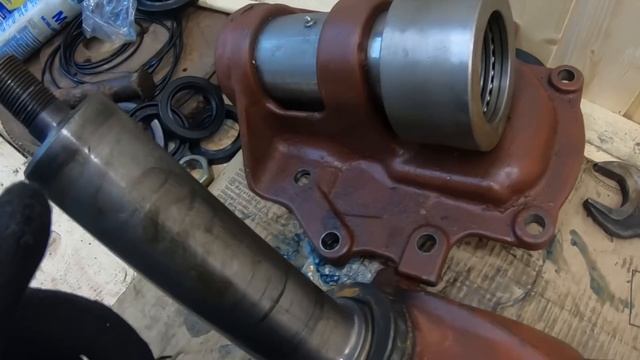 Передний мост Т-40АМ для работы с ПОГРУЗЧИКОМ \ Пвм т40