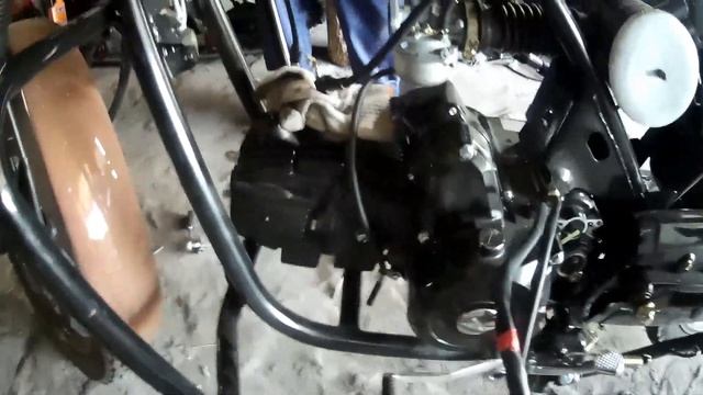 Двигатель на мопед Сигма спорт, 150 кубов, по докам 49