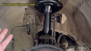 Замена стоек амортизаторов перед / Mazda M6 GY