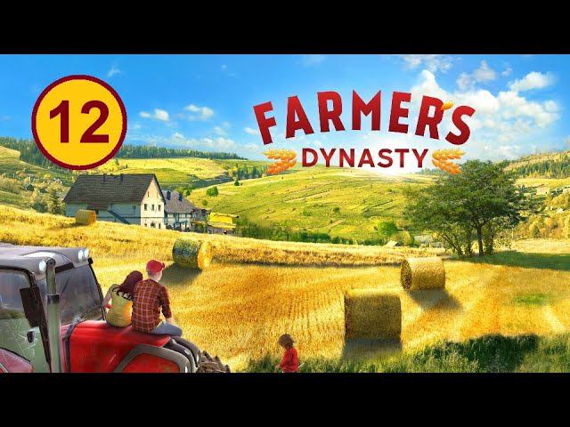 Farmer's Dynasty (12) - Гонки дронов. Апгрейд коровника. смотреть онлайн