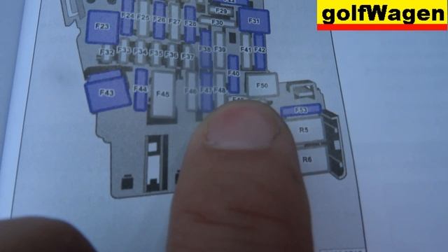 VW Golf 7 lighter fuse 12V change EU/ENG location interior fusebox смотреть онлайн