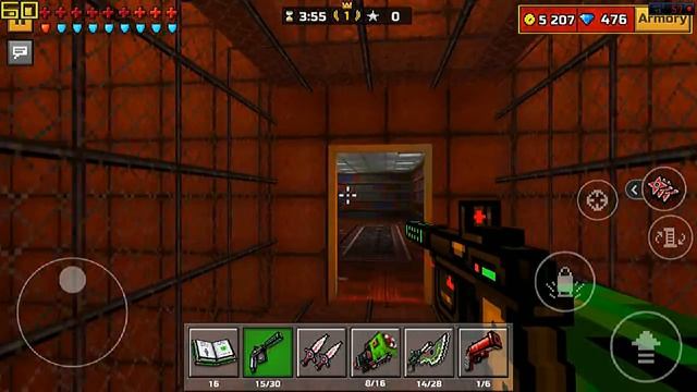 Pixel Gun 3D - Poison Weapons Gameplay смотреть онлайн