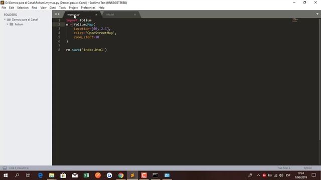 03. Python 3:Instalar el paquete folium para crear mapas interactivos смотреть онлайн