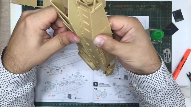 Стрим FCM 2C Meng. Часть IX. Установка бортов.