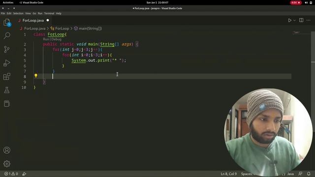 For Loop in java By Engineer Verma and program to print a diagonal of 2D matrix. смотреть онлайн