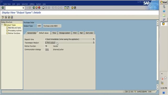 SAP MM PO OUTPUT TYPE FULL CONFIGURATION смотреть онлайн