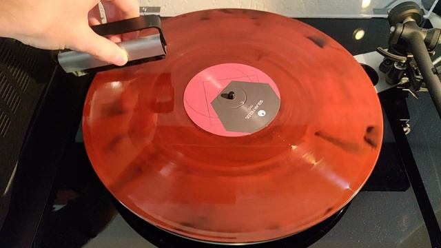 Solar Fields - RGB Red On 12 Red Marbled Vinyl Full HD Recording