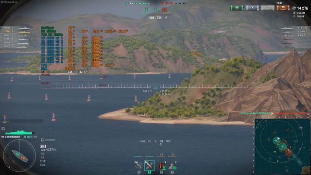 Тест 3. Peladn RX 6600m World of Warships смотреть онлайн