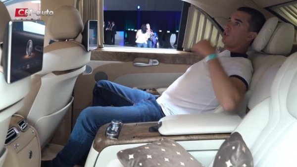 Обзор Aurus sedan (официально представлен Аурус седан)